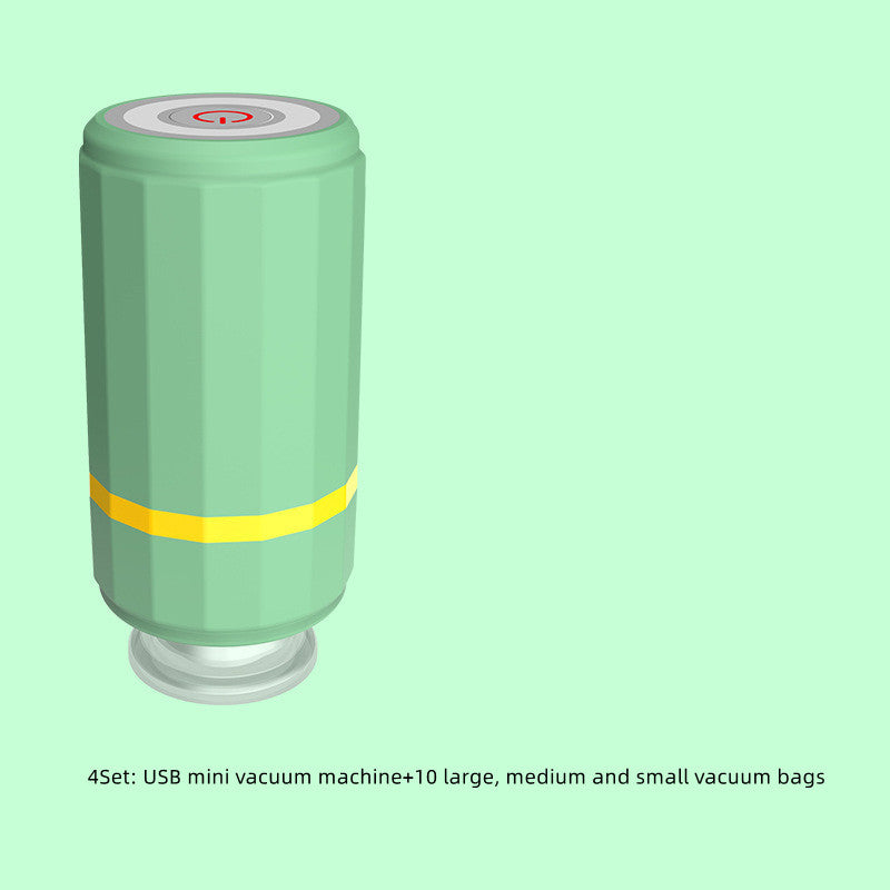Mini Pompa Sottovuoto USB: Freschezza a Portata di Mano! 🌟