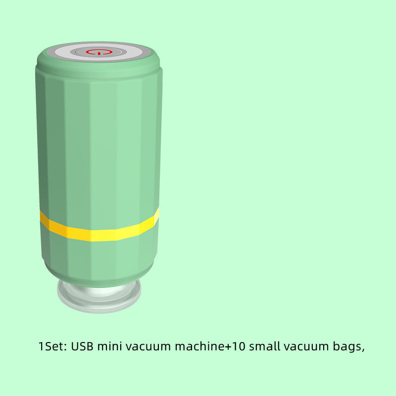 Mini Pompa Sottovuoto USB: Freschezza a Portata di Mano! 🌟