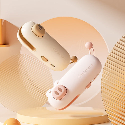 Mini Sigillatrice Termica Ricaricabile USB-C | Sigilla Sacchetti Portatile per Alimenti e Snack | Design "Zampina" Elegante e Compatto
