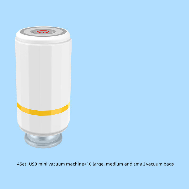 Mini Pompa Sottovuoto USB: Freschezza a Portata di Mano! 🌟