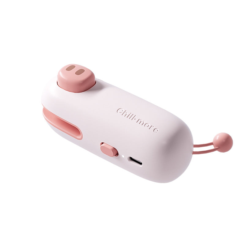 Mini Sigillatrice Termica Ricaricabile USB-C | Sigilla Sacchetti Portatile per Alimenti e Snack | Design "Zampina" Elegante e Compatto