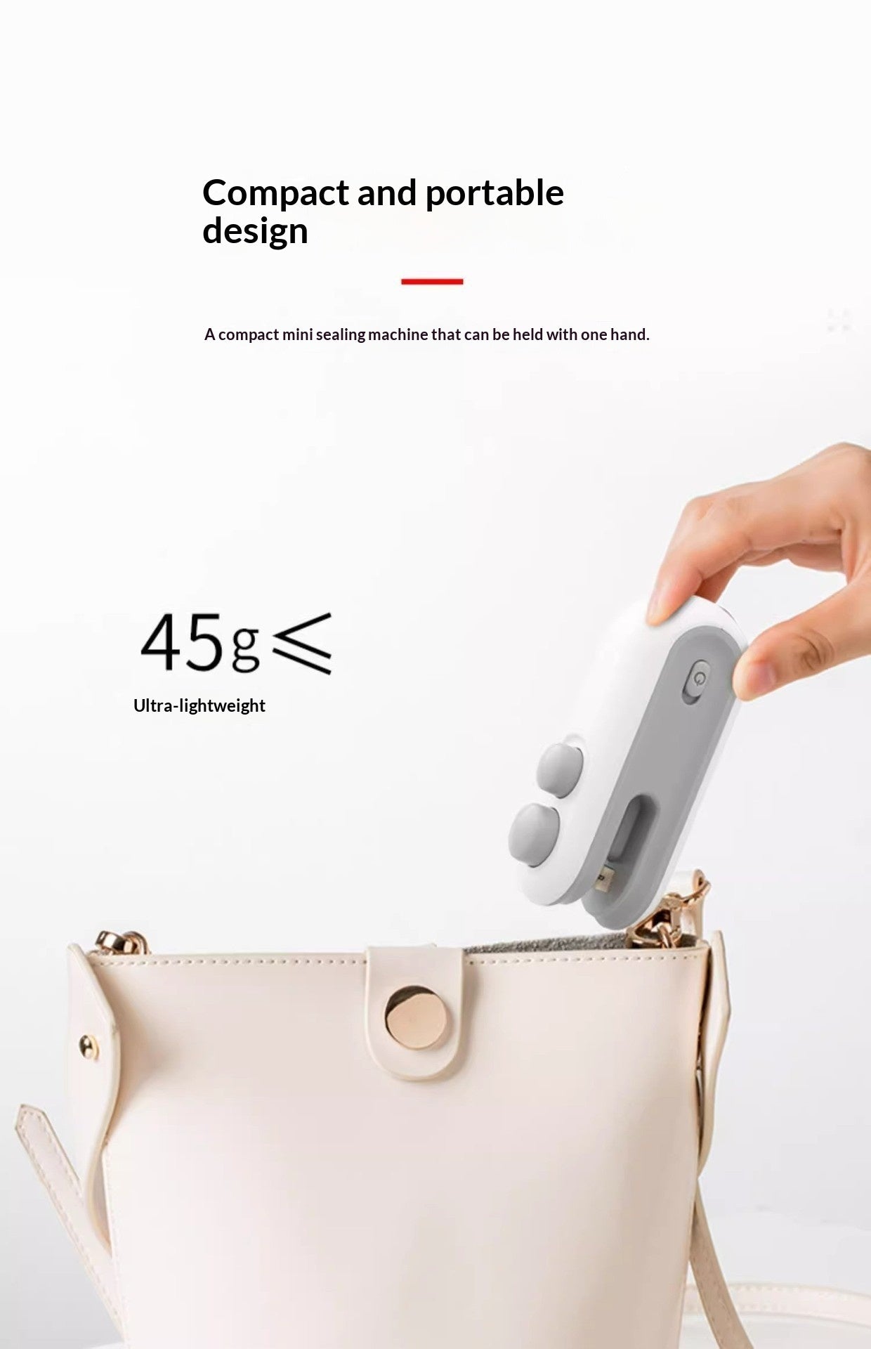 Sigilla-Sacchetti 2-in-1 USB: Addio Snack Molli e Sprechi!