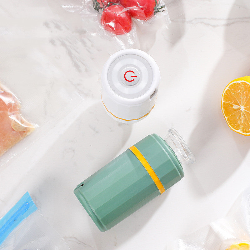 Mini Pompa Sottovuoto USB: Freschezza a Portata di Mano! 🌟