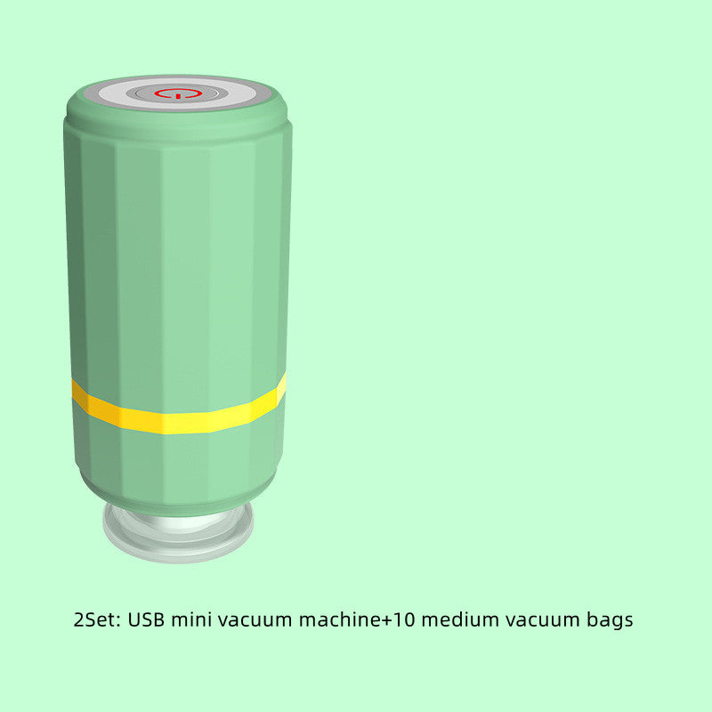 Mini Pompa Sottovuoto USB: Freschezza a Portata di Mano! 🌟