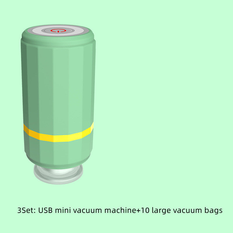 Mini Pompa Sottovuoto USB: Freschezza a Portata di Mano! 🌟